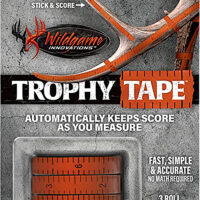 Wildgame Innovations WLD424 Trophy Tape Orange 200" Long 3 Rolls Per Pack
