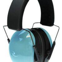 Radians TR0320CS TRPX Muff 29 dB Over the Head Aqua Blue/Black Adult 1 Pair