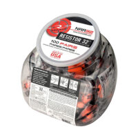 Radians FP8000RD/100 Foam Ear Plugs 32 dB In The Ear Orange