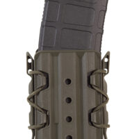 High Speed Gear 16TA01OD TACO V2 OD Green Polymer, 2" Belt Clip/MOLLE U-Mount, Compatible w/ Rifle Mags