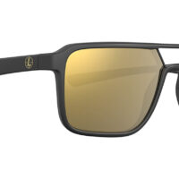 Leupold 182675 Performance Wear Bridger Bronze Mirror Lens Polycarbonate Matte Black Frame