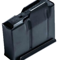 Mdt Sporting Goods Inc 102014BLK AICS Magazine 5rd 308/6.5 Creedmoor Short Action Black Steel w/ Binder Plate