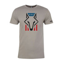 Foxpro FHFGS Foxhead Flag Gray Cotton/Polyester Short Sleeve Small