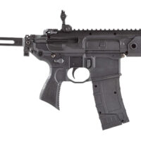 Sig Sauer Airguns AIR-RATTLER-BB MCX Rattler CO2 177 4.5mm Steel BB 30rd Semi-Automatic 300 FPS Velocity, 3rd Burst Mode, M-Lok Handguard, Flip-Up Sights, Folding Minimalist Stock
