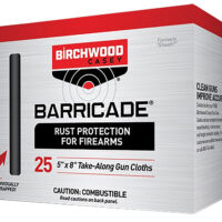 Birchwood Casey 33025 Barricade Take Alongs Foil Pack 5" x 8" Cloths 25 Per Box