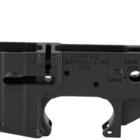 CMMG 55CA102AB Mk4 Lower Receiver Stripped, Armor Black Cerakote, Fits AR-15