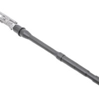 CMMG 22D7C6C Replacement Barrel Kit with Bolt Carrier Group, 22 LR 16.10" Threaded, Black Nitride Chromoly Steel, Fits AR-15/Mk4