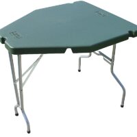 MTM Case-Gard PST11 Predator Shooting Table Forest Green Polymer 30" High