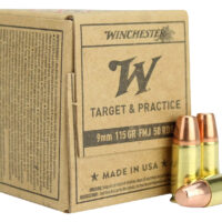 Winchester Ammo SG9W50 USA 9mmLuger 115gr Full Metal Jacket 50 Per Box/20 Case
