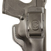 DeSantis Gunhide 031BA8JZ0 Insider IWB Black Leather Belt Clip Fits Sig P365 Right Hand