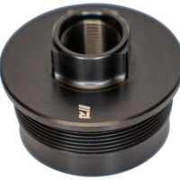 Rugged Suppressors DTM003 Universal Direct Thread Mount 3/4"-24 tpi, Black, Fits 1.375"-24 tpi Tube Threads