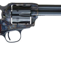 Cimarron AR411 Arizona Ranger 45 Colt (LC) 6 Shot, 5.50" Blue w/Engraved "Arizona Ranger" Steel Barrel, Blued Cylinder, Color Case Hardened Steel Frame, Checkered Walnut Grip, Exposed Hammer