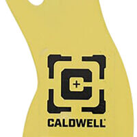 Caldwell 4002313 Rimfire/Handgun Yellow AR500 Steel Prairie Dog 1/4" Thick