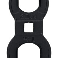 Wheeler 1199467 Barrel Nut Crowfoot Wrench Black Steel