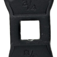 Wheeler 1199465 Muzzle Device & Buffer Tube Crowfoot Wrench Black Steel