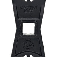 Wheeler 1199468 Castle Nut Crowfoot Wrench Black Steel