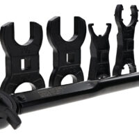 Wheeler 1196191 F.A.T. Wrench Set Black Steel