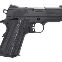 Girsan 391151 MC1911 SC Influencer Sub-Compact 45 ACP 6+1 3.40" Black Steel Barrel, Black Camo Optic Ready/Serrated Steel Slide & Frame w/Picatinny Rail & Beavertail, Black Polymer Grip