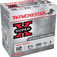 Winchester Ammo X413H4 Super X Heavy Game Load High Brass 410Gauge 3" 3/4oz 4Shot 25 Per Box/10 Case