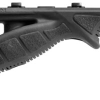 FAB Defense FXPTKMB PTK Rubberized M-LOK Ergonomic Angled Grip Black Polymer Fits AR-Platform
