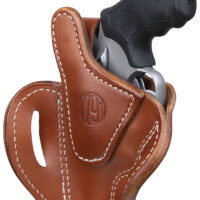 1791 Gunleather RVHX2SCBRR RVHX-2S OWB Size 02S Classic Brown Leather Fits Up to 3" Barrel, K/L-Frame, Belt Slide Right Hand