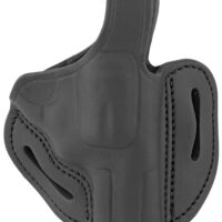 1791 Gunleather RVHX2SSBLR RVHX-2S OWB Size 02S Stealth Black Leather Fits Up to 3" Barrel, K/L-Frame, Belt Slide Right Hand