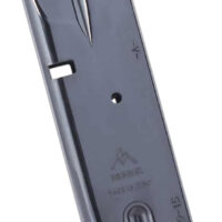 Mec-Gar MGSW5915N S&W 15rd 9mm Luger, Fits S&W 5900 Series/915/910/659 Black Nickel