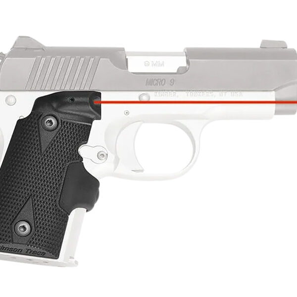 Crimson Trace 0152601 Lasergrips  Fits Kimber Micro 9, Red Laser Black Polymer