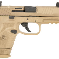 FN 66101794 509C MRD Compact W/Compensator Frame 9mm Luger 4.20" 15+1 12+1 Black Flat Dark Earth PVD Flat Dark Earth