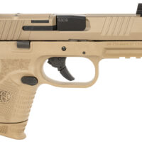 FN 66101795 509C MRD Compact W/ Compensator Frame 9mm Luger 10+1 Black Flat Dark Earth PVD Flat Dark Earth