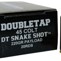 DoubleTap Ammunition 45CSSS2 Snake Shot 45Colt 220gr 20 Per Box/50 Case