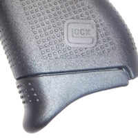 Pearce Grip PG43 Grip Extension made of Polymer with Black Finish & 3/4" Additional Length for Glock 43