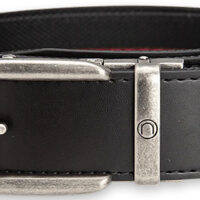 Team Nexbelt Operating PCS3310 EDC Black Leather 1.50" Wide Buckle Closure