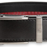 Team Nexbelt Operating PCS5741 EDC Black Leather 1.375" Wide Buckle Closure