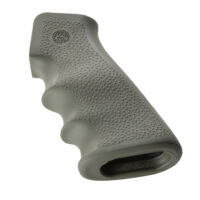 Hogue 15001 OverMolded Grip Cobblestone OD Green Rubber with Finger Grooves for AR-15, M16