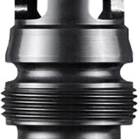 Dead Air DA126 Xeno Wee Brake Black Nitride 4140 HT Alloy Steel 5/8"-24 Threads 9mm