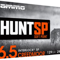 Ammo Inc 65CM129SPA20 Hunt 6.5Creedmoor 129gr Soft Point 20 Per Box/10 Case
