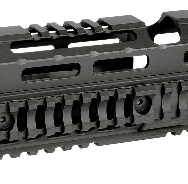 Midwest Industries MIAKALPHAQR10  AK Alpha Black 6061 Aluminum AK-47/AK-74 10.0" Long