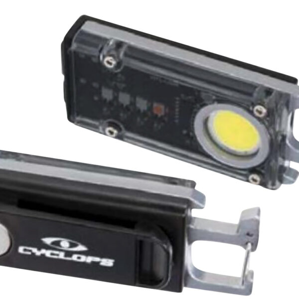 Cyclops CYC-FLSHCLIP Flash Clip  Black 300 Lumens Red/Green/Purple/Blue