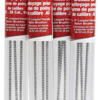 Birchwood Casey 41210 Cleaning Brushes Handgun Looped 9mm/357/38/380 9" Nylon 3 Pack