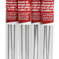 Birchwood Casey 41211 Cleaning Brushes Handgun Looped 40 Cal 9" 3 Pack