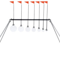 Birchwood Casey CFKYL38 Centerfire KYL 3/8" Black Steel Standing