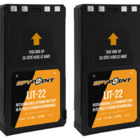 Spypoint 05538 LIT-22 Rechargeable Lithium Battery Pack Black 7.4 Volts (2) Single Pack