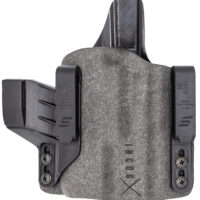 Safariland INCOG0750A0CX261 Incog X IWB Gray Cordura, Fits Sig P320 Belt Clip Mount, Right Hand