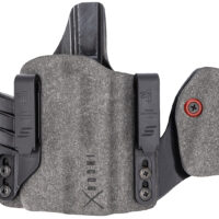 Safariland INCOG0750A0CX261MC Incog X IWB Gray Cordura w/Mag Caddy, Fits Sig P320 Belt Clip Mount, Right Hand