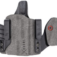 Safariland INCOG0835A0CX261MC Incog IWB Gray Cordura w/Mag Caddy, Fits Glock 17 Fits Glock 19, Belt Clip Mount, Right Hand