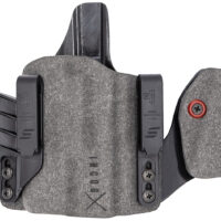 Safariland INCOG0895A0CX261MC Incog X IWB Gray Cordura w/Mag Caddy, Fits Glock 43X/48 Belt Clip Mount, Right Hand