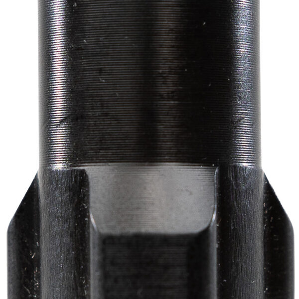 Angstadt Arms AA093LSD28 3-Lug Muzzle Adapter Black Nitride Hardened Steel 1/2x28 Threads 1.42" 9mm Luger