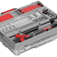 Real Avid AVBMMK Bore-Max Master Cleaning Kit & Mobile Workstation Multi Cal 12/20 Gauge Gray/Red