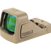 Viridian 9810142 RFX11 Flat Dark Earth 1 x 16 mm x 22 mm 3 MOA Green Dot
